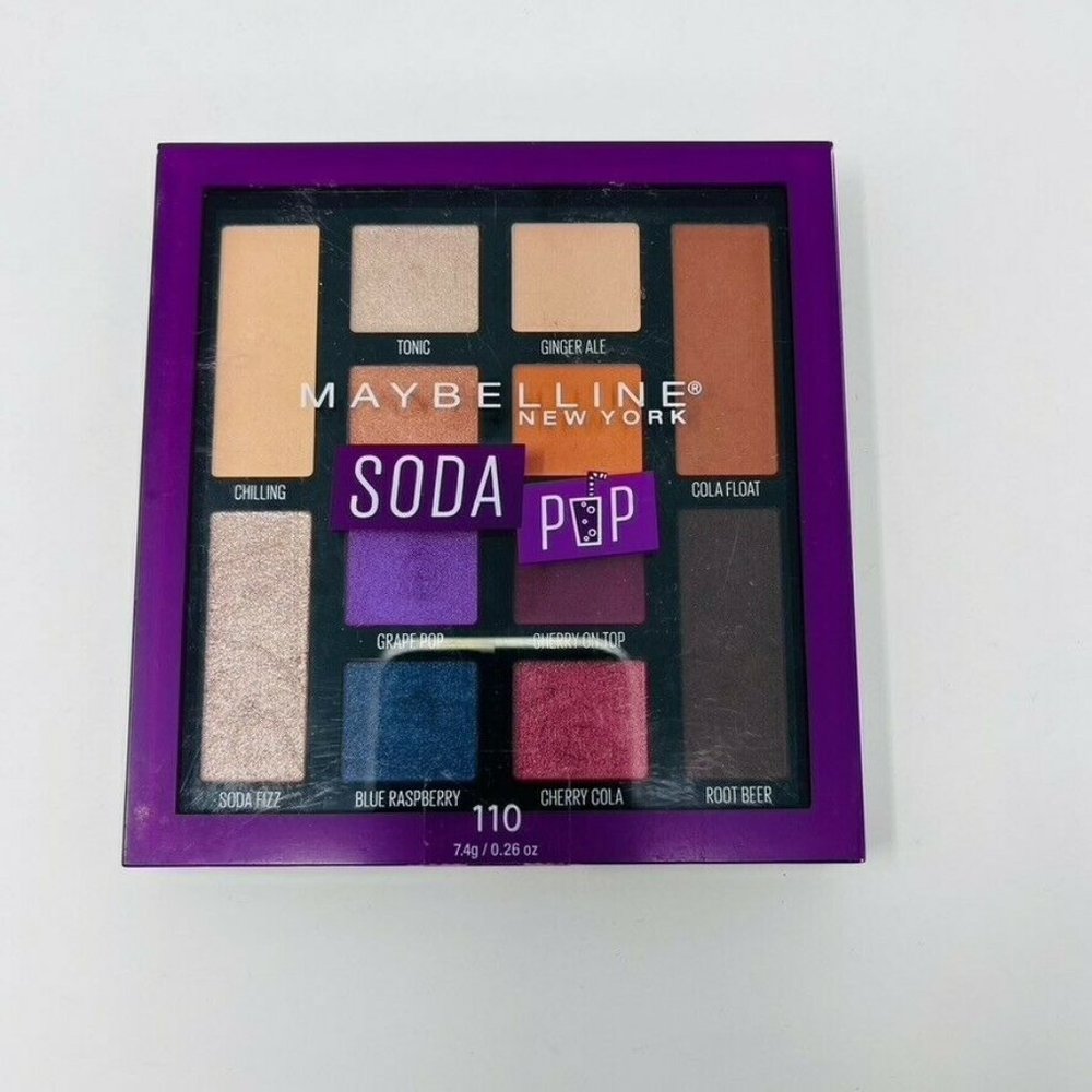 Maybelline 110 Soda Pop Root Beer Grape Orange Eye Shadow .26 oz